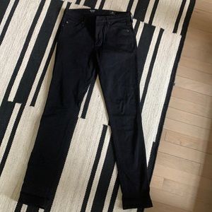 AG denim Size 25 Mid-rise Black jeans